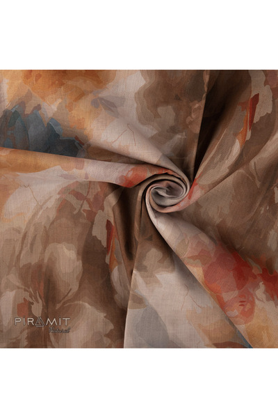 PİRAMİT Φουλάρι με φυσικό σχέδιο