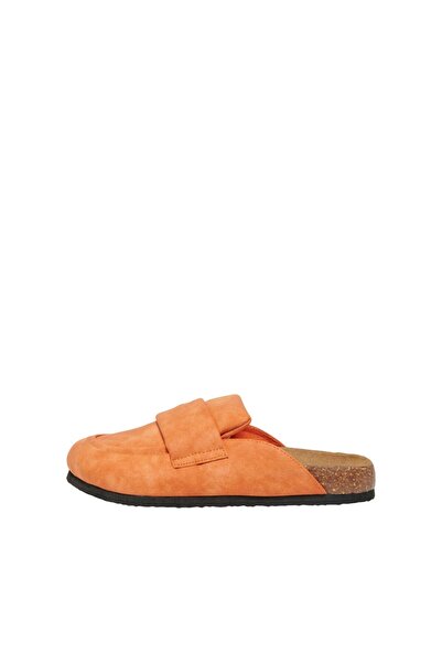 ONLY Kapalı Burun Turuncu Kadın Loafer Terlik 15288813