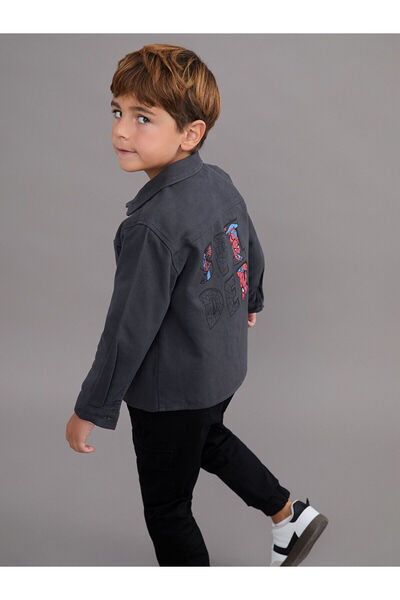 LC Waikiki قميص LCW للأطفال مطبوع عليه سبايدرمان للأولاد