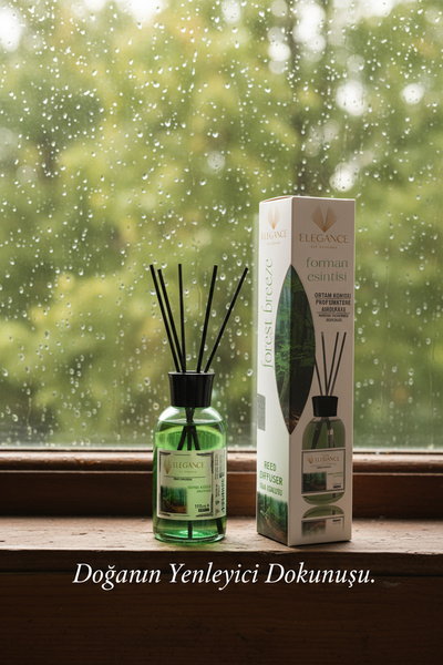Elegance vip Perfume Orman Esintisi Reed Diffuser Bambu Çubuklu Oda Kokusu (1...