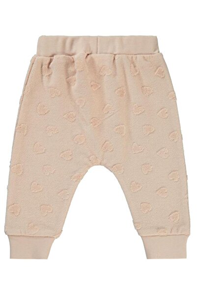 Civil Baby Kalp Jakarlı 6-18 Ay Tek Alt Bebe - Pudra18-24 Ay