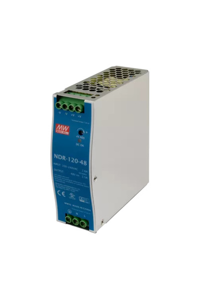 Meanwell Sursă de alimentare în comutație, 48V / 2.5A, șină DIN - MEAN WELL NDR-120-48