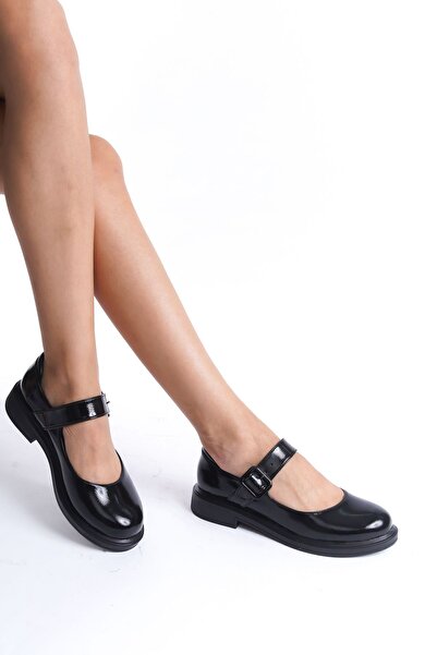 MARSEDO Marie Kadın Loafer Makosen Casuel Tokalı Bantlı Günlük Ayakkabı