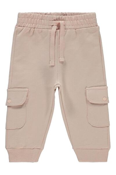 Civil Baby Kız Bebek Patiksiz Tek Alt 6-18 Ay Pudra