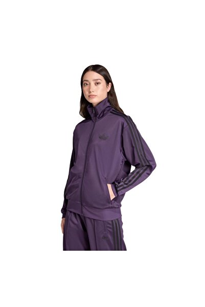 adidas JX7867-K Fırebırd Tt Kadın Ceket Mor