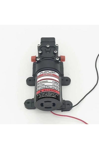 Universal Hidrofor Akülü Su Pompası Akülü Ilaçlama Mini Pompa 12v