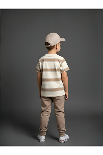 MİLANO KİDS Summer Children's Hat Gift Tracksuit Set