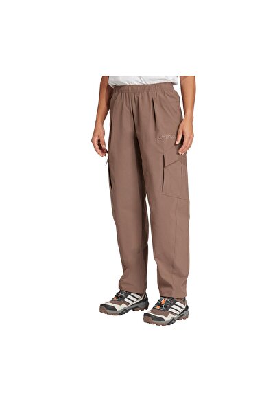 adidas JM9857-K W Cargo Pants Kadın Pantolon Kahve