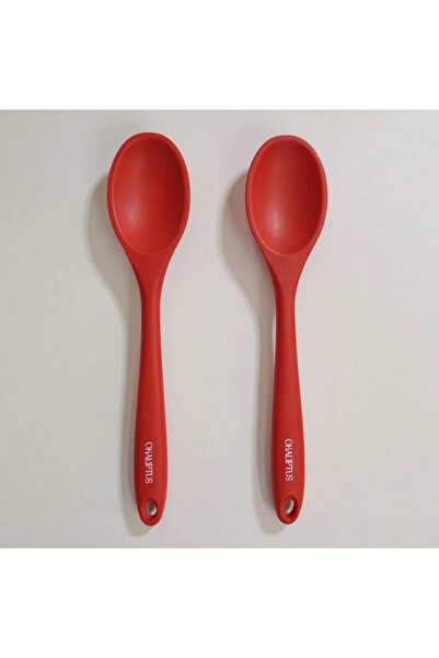 EMPA A V M 2' Eucalyptus Non-Flammable Non-Stick Large Size (27.5 cm) Silicone Spoon