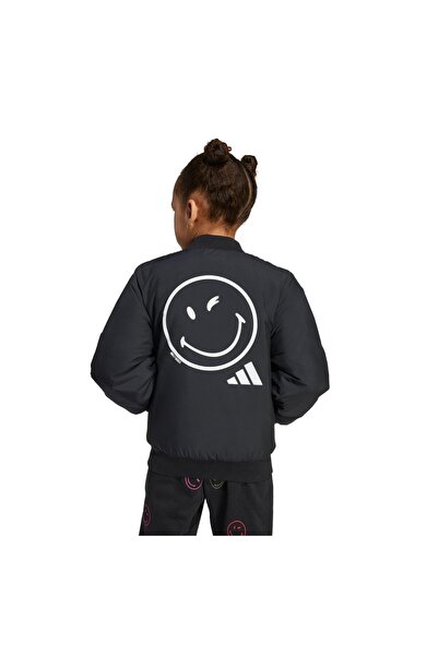 adidas JL8839-C Lk Smı Jacket Çocuk Ceket Siyah