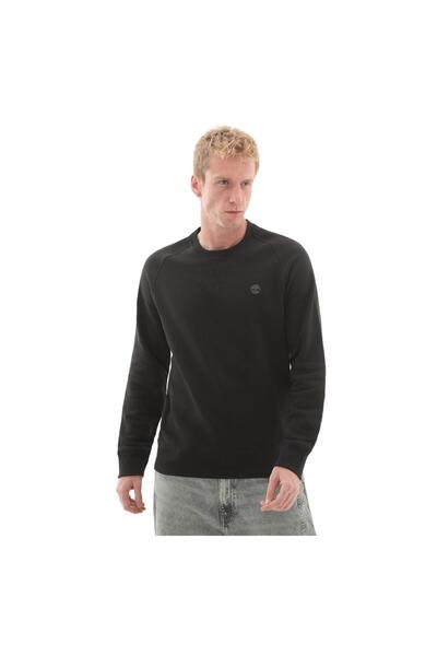 Timberland B0A2BNKX651-R Exeter River Brushed Back Crew Ανδρικό φούτερ Μαύρο