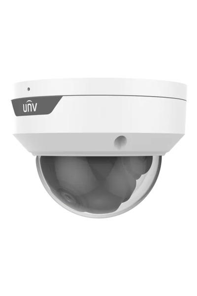 Uniview Cameră IP 2 MP, obiectiv 2.8mm, IR 30m, microfon, PoE, IK10 - UNV IPC322LB-ADF28K-H