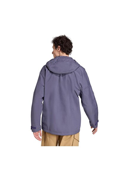 adidas Jl9749-E Xpr 2L  Jkt Men's Raincoat-R &amp; Ummalzgarlik Blue