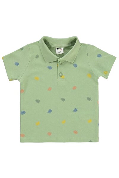 Civil Baby Yaprak Empirme 6-18 Ay T-Shirt - Yeşil6-9 Ay