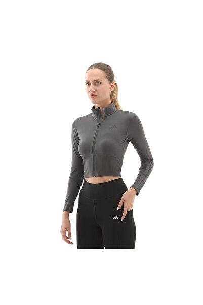 adidas Jn2656-K Hyg Rib Track J Women's Jacket Anthracite