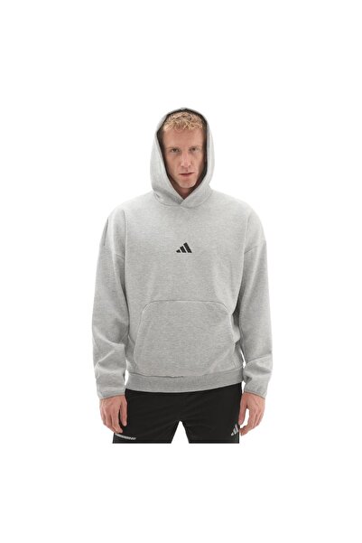 adidas JW7132-E M Fı Sl Hd Ανδρικό φούτερ Γκρι