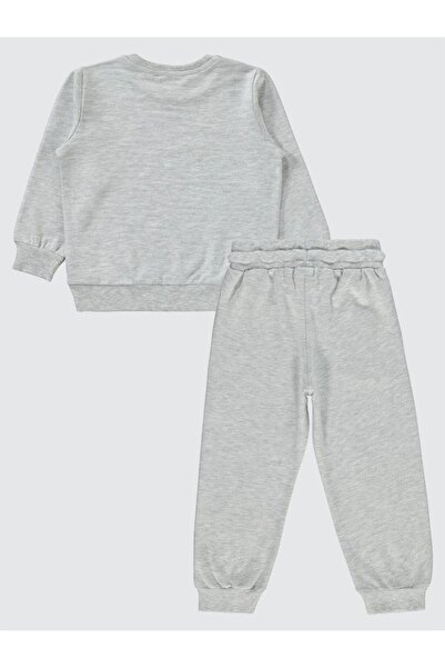 Civil Boys Unisex Basic 2-5 Years Old Tracksuit Set - Gray2-3 Years Old