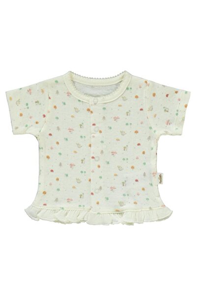 Bebetto 0-1 Month Baby Girl Pajama Set Dusty Rose