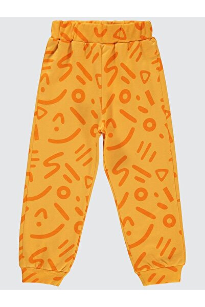 Civil Boys Empirme Karışık Desnli Basic 2-5 Yaş Eşofman Altı - Hardal2-3 Yaş