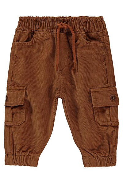 Civil Baby Kargo Cepli Jogger 9-18 Ay Pantolon - Turuncu 12-18 Ay