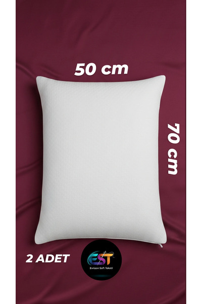 EVRİZON 2 bucăți de saltele de pernă matlasate rezistente la lichide