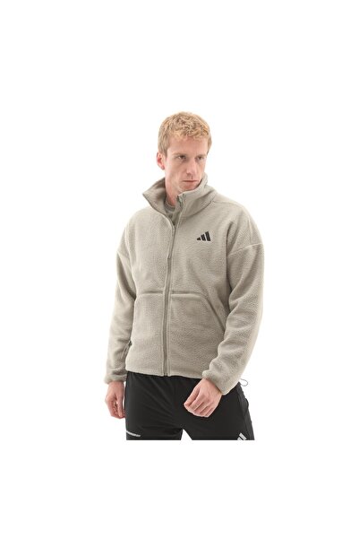 adidas KB1199-E M Ct Fleece Fz Erkek Ceket Gri