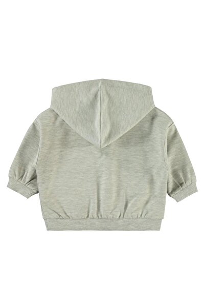 Civil Baby Civil Basic Heart Label Hooded 6-18 Months Sweatshirt - Gray 18-24 Months