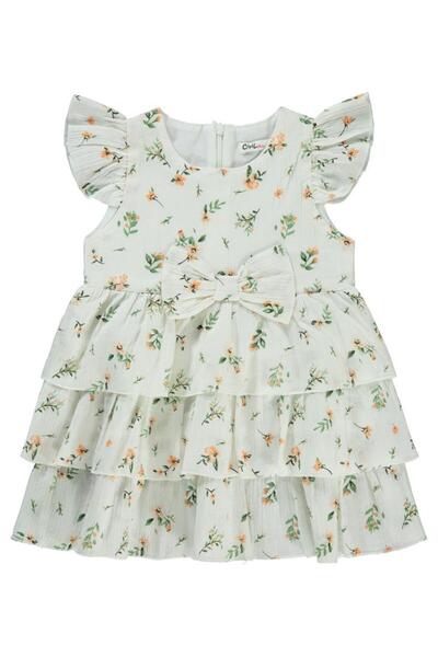 Civil Girls Katkat Skirted Dress for Ages 2-5 - White 5-6 Years