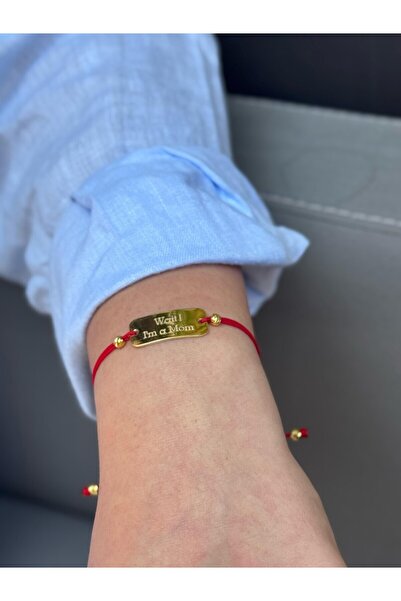 EskiJewelry Gümüş İp Yazı Plaka Bileklik