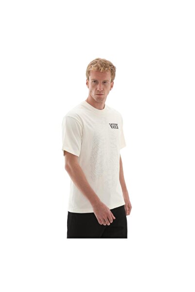 Vans 000PJTC9F1-R Ανδρικό μπλουζάκι Mte Ribcage Reversible Ss Tee Λευκό