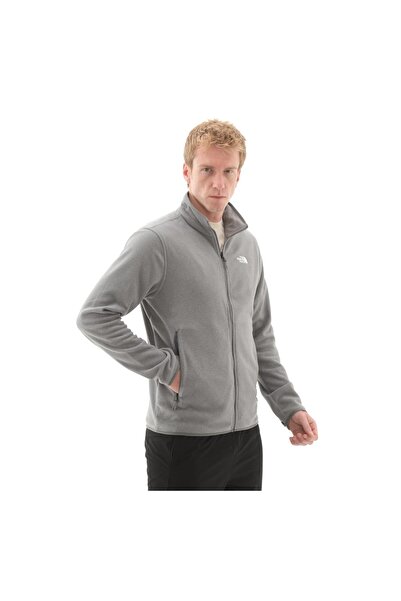 THE NORTH FACE F0A8D0Rcqi1-R m Glacier Fleece Jacket Men's Jacket Gray