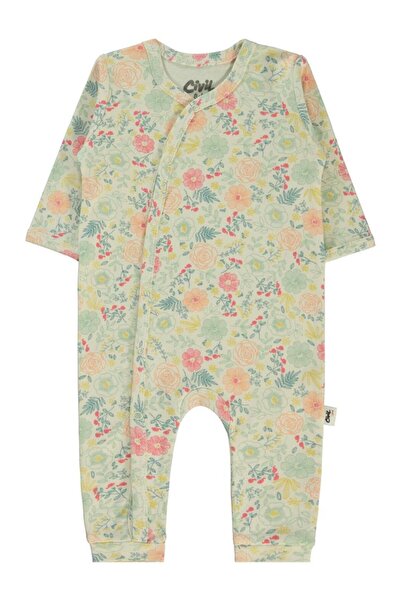 Civil Baby 3-9 Months Baby Girl Mustard Jumpsuit Set of 2