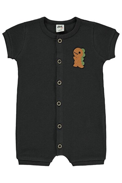 Civil Baby Baby Boy Jumpsuit Without Booties 6-18 Months Anthracite