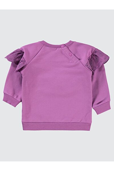 Civil Baby Fistolu 6-18 Ay Sweatshirt - Lila 12-18 Ay