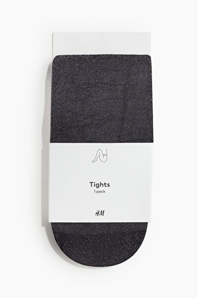 H&M Simli Külotlu Çorap