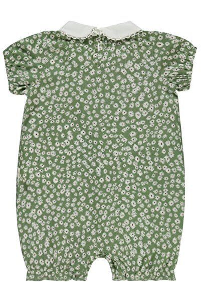 Civil Baby Floral Printed 6-18 Months Romper - Green 12-18 Months