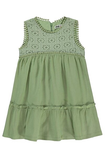 Civil Girls فستان طبيعي للأعمار من 2 إلى 5 سنوات - أخضر للأعمار من 5 إلى 6 سنوات