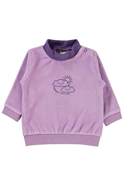 Civil Baby Bulut Printed High-Necked 6-18 Months Sweatshirt - Lilac 6-9 Months