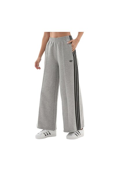 adidas JV7497-K Spacer 3S Tp Kadın Eşofman Altı Gri