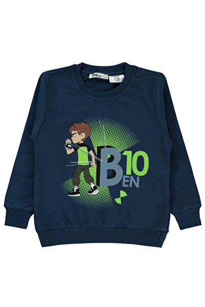 Ben 10 Ben10 Printed 2-5 Years Old Sweatshirt - Navy Blue 4-5 Years Old
