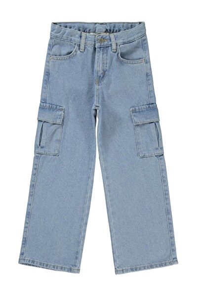 Civil Girls Kız Çocuk Kot Pantolon 10-13 Yaş Açık Mavi