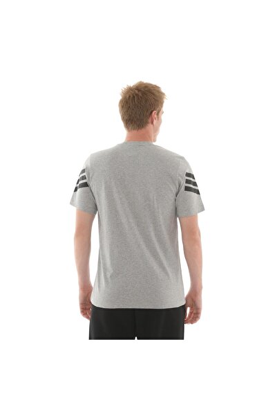adidas JW4785-E adidas M Fi 3S Reg T Ανδρικό μπλουζάκι γκρι