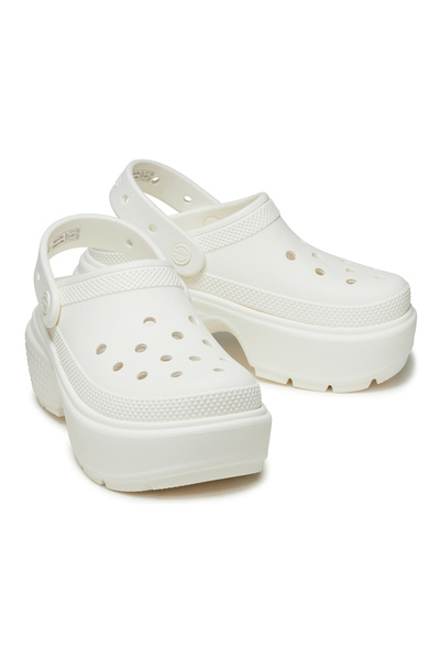 Crocs 209347-0WV Stomp Clog Terlik Beyaz