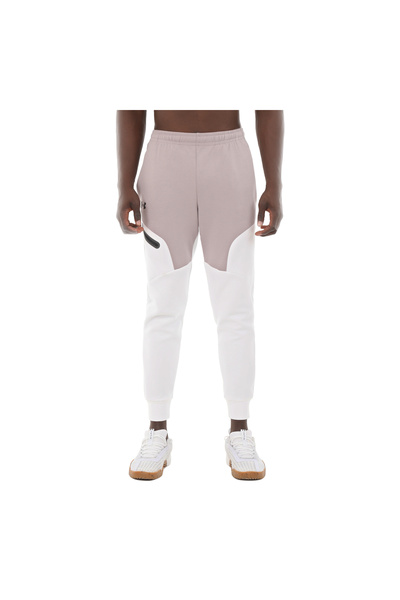 Under Armour A1389353-015-015 under Armour Ua Unstoppable Flc Jgr Eu Men's Sweatpants White