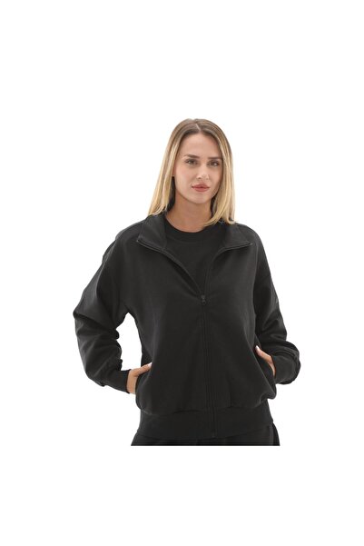 adidas JM1658-K W All Szn Sl Fz Kadın Ceket Siyah