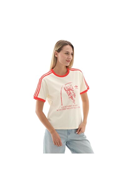 adidas JY2846-E 1983 Tricou pentru femei alb