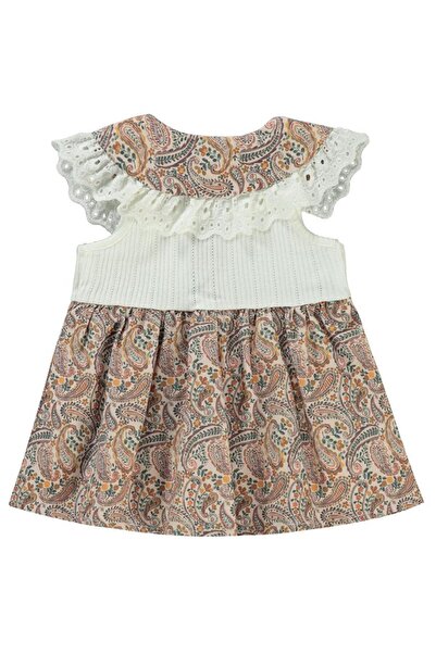 Civil Baby Şapkalı 6-18 Ay Elbise - Hardal12-18 Ay