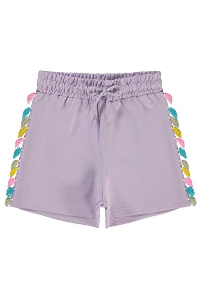 Civil Girls Σορτς με φούντες για 6-9 ετών - Λιλά 8-9 ετών