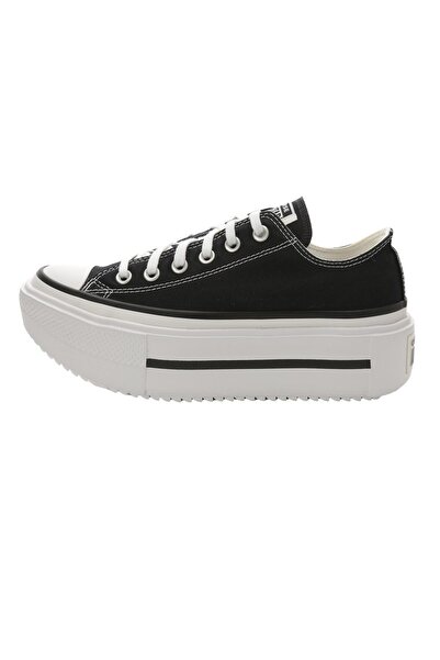 Converse A15490C-K Chuck Taylor All Star Lıft Double Stack Platform Kadın Spor Ayakkabı Siyah