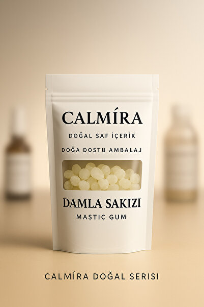 CALMİRA Damla Sakızı 1. Kalite Doğal - Sakız Adalarından 5 gr - iri boy